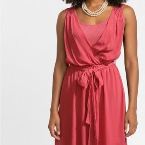 Express Coral Dress